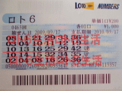 第463回当せん券