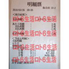 第489回当せん券