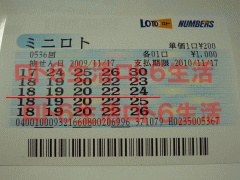 第536回当せん券